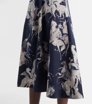 Altuzarra Kirsty printed cotton-blend wrap dress | Thumbnail 5