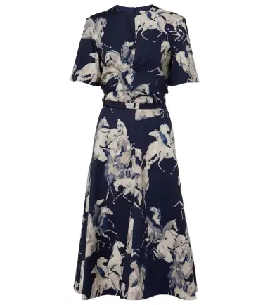 Altuzarra Kirsty printed cotton-blend wrap dress | Thumbnail 1