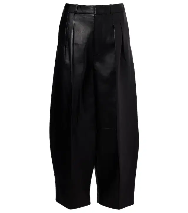 Altuzarra Dash leather barrel-leg pants