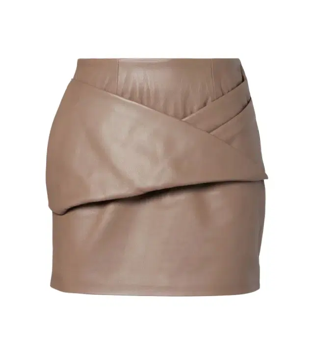 Tove Liss pleated leather miniskirt