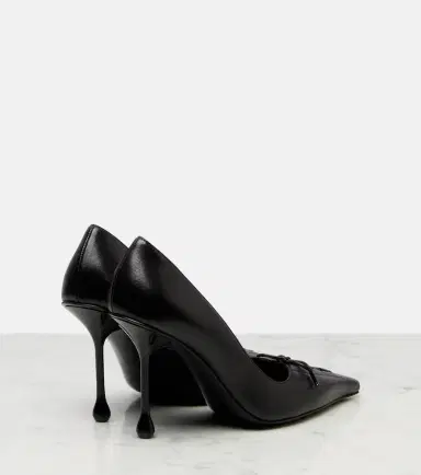 Jimmy Choo Scarlett 95 leather pumps | Thumbnail 2