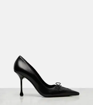 Jimmy Choo Scarlett 95 leather pumps | Thumbnail 3
