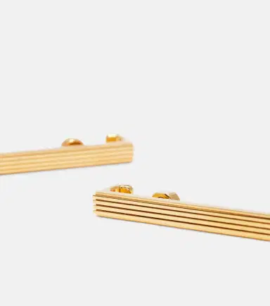 Khaite Empire 18kt gold-plated drop earrings | Thumbnail 3