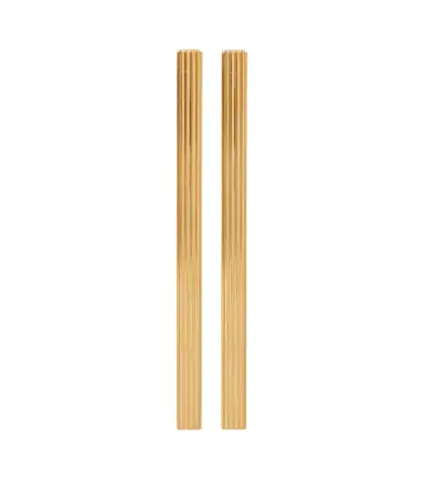 Khaite Empire 18kt gold-plated drop earrings | Thumbnail 1