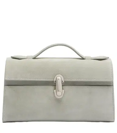 Savette Symmetry suede tote bag | Thumbnail 1 Savette Symmetry suede tote bag | Thumbnail 1