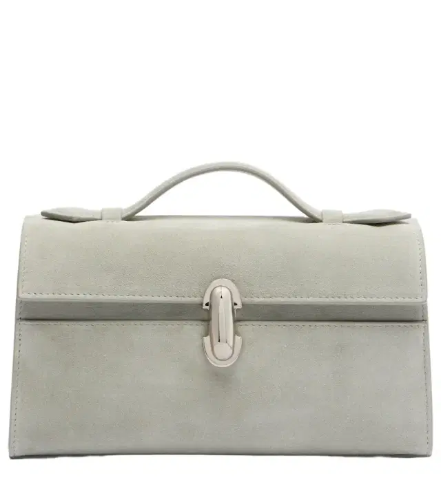 Savette Symmetry suede tote bag