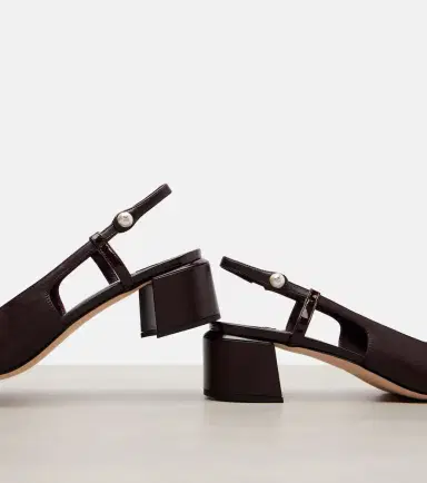 Jimmy Choo Elisa 45 leather slingback pumps | Thumbnail 2 Jimmy Choo Elisa 45 leather slingback pumps | Thumbnail 2