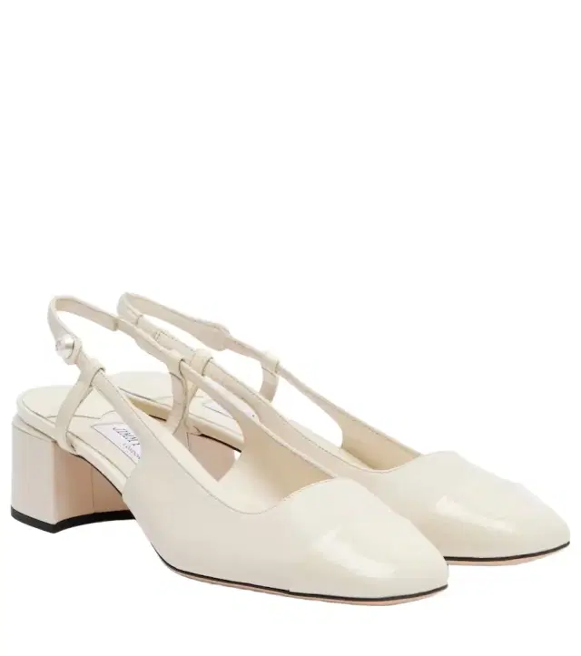 Elisa 45 leather slingback pumps