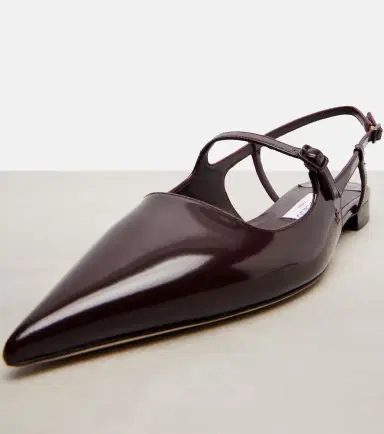 Jimmy Choo Didi patent leather slingback flats | Thumbnail 3 Jimmy Choo Didi patent leather slingback flats | Thumbnail 3