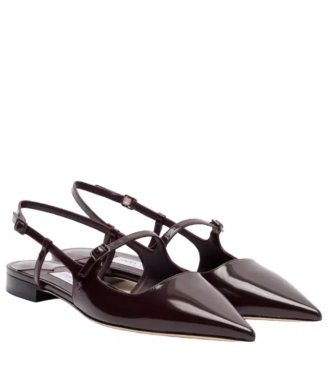 Didi patent leather slingback flats