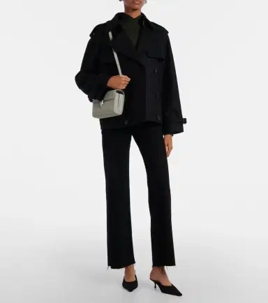 Savette Symmetry 19 Mini suede shoulder bag | Thumbnail 4 Savette Symmetry 19 Mini suede shoulder bag | Thumbnail 4
