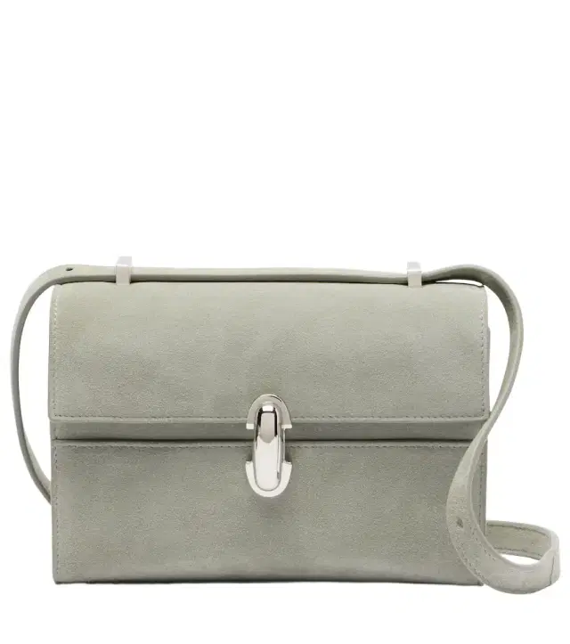 Savette Symmetry 19 Mini suede shoulder bag