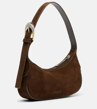 Staud Owen suede shoulder bag | Thumbnail 2 Staud Owen suede shoulder bag | Thumbnail 2
