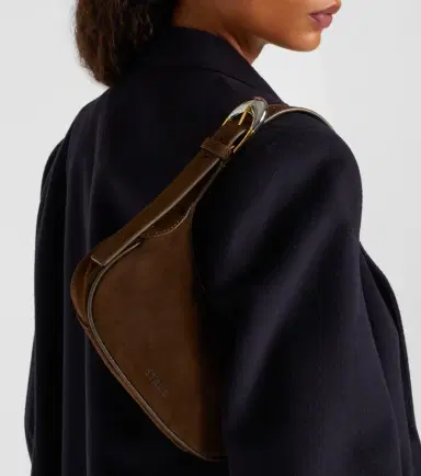 Staud Owen suede shoulder bag | Thumbnail 4 Staud Owen suede shoulder bag | Thumbnail 4