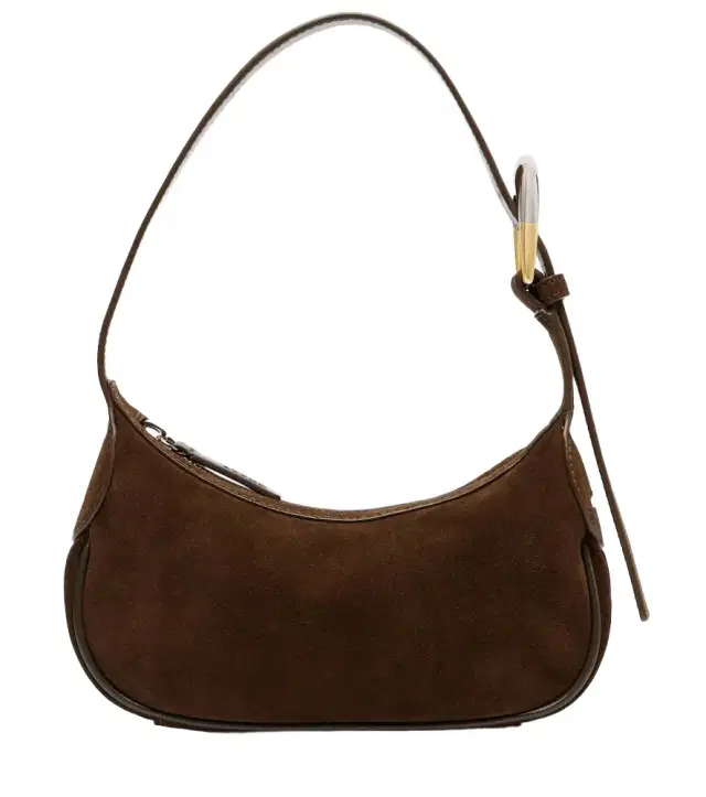 Staud Owen suede shoulder bag