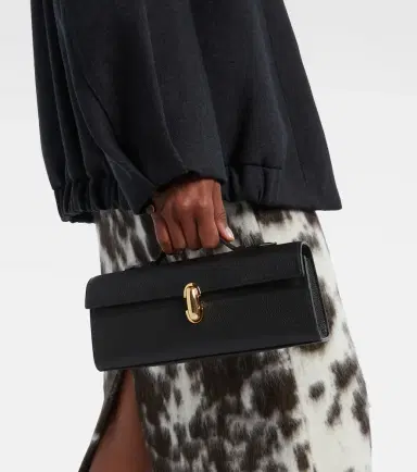 Savette Slim Symmetry leather tote bag | Thumbnail 5