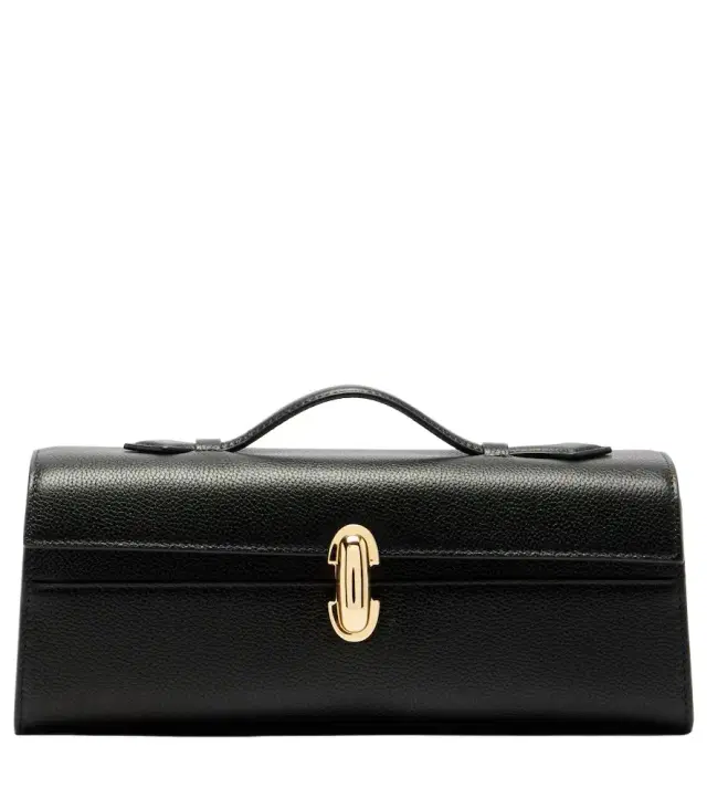 Savette Slim Symmetry leather tote bag
