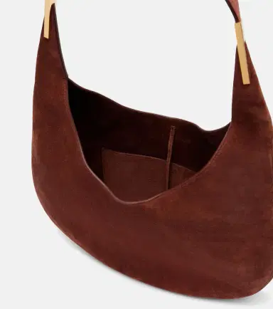 Savette Florence Medium suede shoulder bag | Thumbnail 3 Savette Florence Medium suede shoulder bag | Thumbnail 3