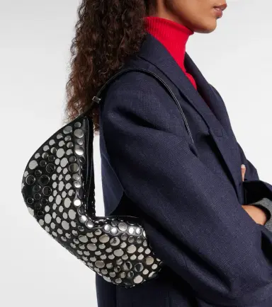 Staud Demy Small studded leather shoulder bag | Thumbnail 5 Staud Demy Small studded leather shoulder bag | Thumbnail 5