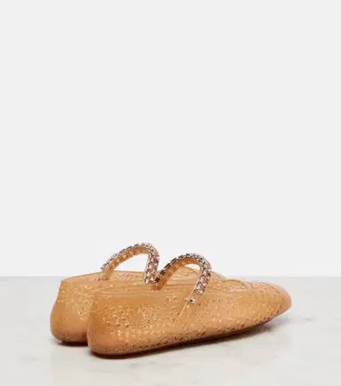 Jimmy Choo Jelly crystal-embellished ballet flats | Thumbnail 2 Jimmy Choo Jelly crystal-embellished ballet flats | Thumbnail 2