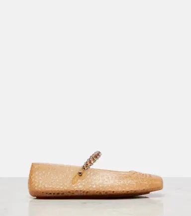Jimmy Choo Jelly crystal-embellished ballet flats | Thumbnail 4 Jimmy Choo Jelly crystal-embellished ballet flats | Thumbnail 4