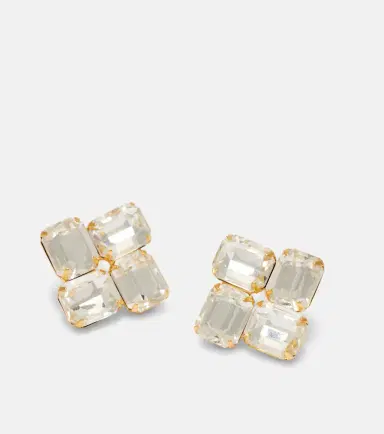 Jennifer Behr Piccolo embellished gold-plated earrings | Thumbnail 3 Jennifer Behr Piccolo embellished gold-plated earrings | Thumbnail 3