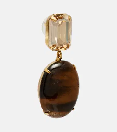 Jennifer Behr Xiomara embellished gold-plated earrings | Thumbnail 2 Jennifer Behr Xiomara embellished gold-plated earrings | Thumbnail 2