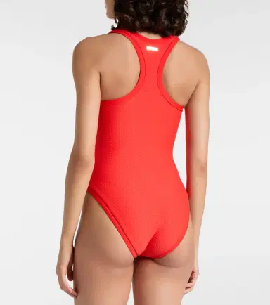 Heidi Klein Zip-up racerback swimsuit | Thumbnail 5