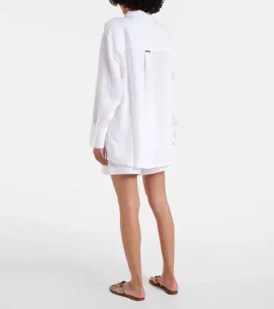 Heidi Klein White Bay linen shirt | Thumbnail 6