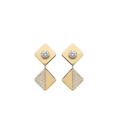 Ileana Makri 18kt gold earrings with diamonds | Thumbnail 1