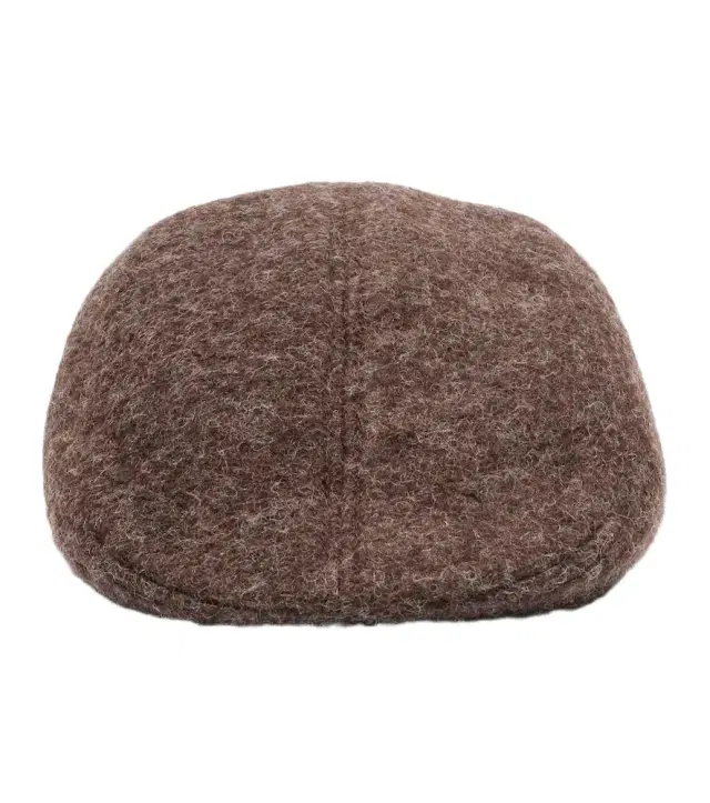 Ruslan Baginskiy Logo wool-blend newsboy cap