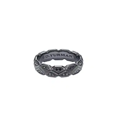 David Yurman Hex titanium ring with diamonds | Thumbnail 1