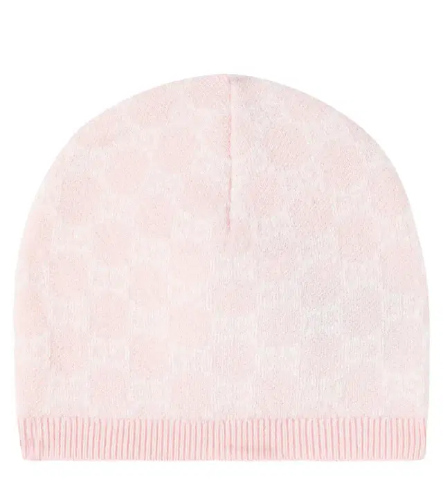 Baby ribbed-knit wool beanie