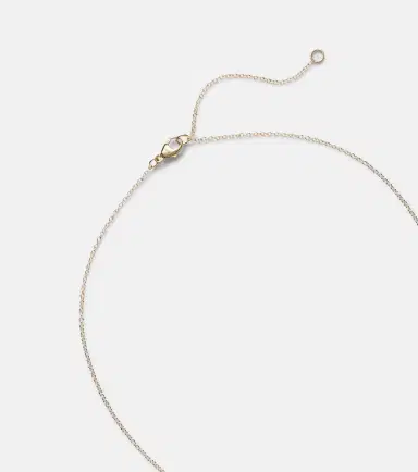STONE AND STRAND Essential 14kt gold choker with diamonds | Thumbnail 5