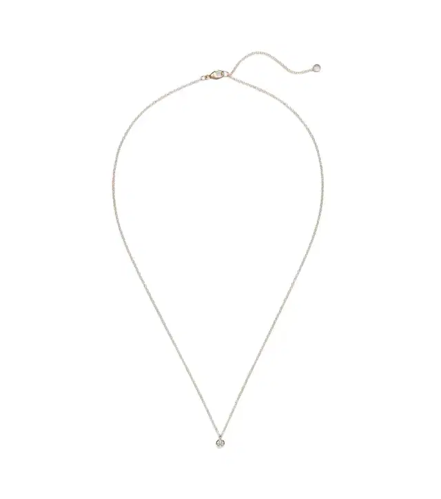 Stone and Strand Essential 14kt gold choker with diamonds