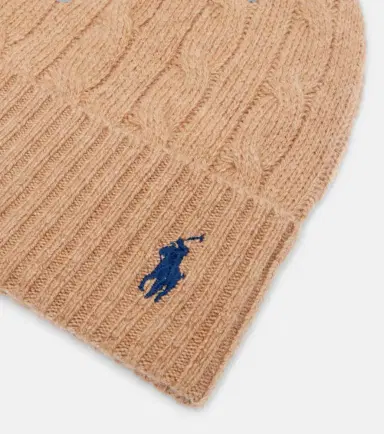 Polo Ralph Lauren Cable-knit wool and cashmere beanie | Thumbnail 2