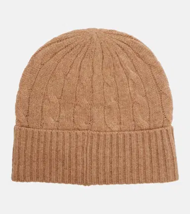 Polo Ralph Lauren Cable-knit wool and cashmere beanie | Thumbnail 3