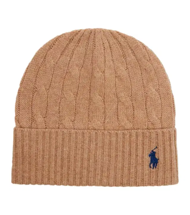 Polo Ralph Lauren Cable-knit wool and cashmere beanie