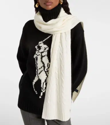 Polo Ralph Lauren Wool and cashmere scarf | Thumbnail 5