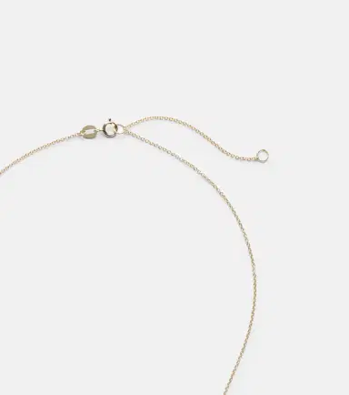 STONE AND STRAND 10kt gold charm necklace with garnet | Thumbnail 4