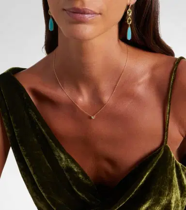 STONE AND STRAND Essential 14kt gold necklace with diamonds | Thumbnail 3