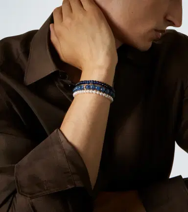 Sydney Evan 14kt gold bracelet bundle with pearl, kyanite, diamonds and sapphires | Thumbnail 3 Sydney Evan 14kt gold bracelet bundle with pearl, kyanite, diamonds and sapphires | Thumbnail 3