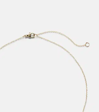 STONE AND STRAND 14kt gold charm necklace with diamonds | Thumbnail 3