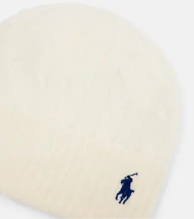 Polo Ralph Lauren Embroidered wool and cashmere beanie | Thumbnail 3