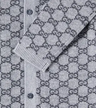 Gucci Kids Baby GG wool jacquard onesie | Thumbnail 3