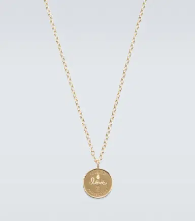 Sydney Evan 14kt gold charm necklace with diamonds | Thumbnail 2 Sydney Evan 14kt gold charm necklace with diamonds | Thumbnail 2