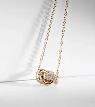 STONE AND STRAND 14kt gold necklace with diamonds | Thumbnail 4
