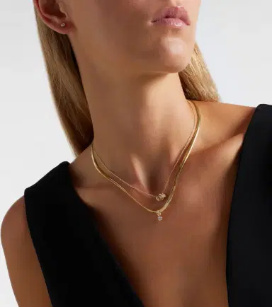 STONE AND STRAND 14kt gold necklace with diamonds | Thumbnail 6