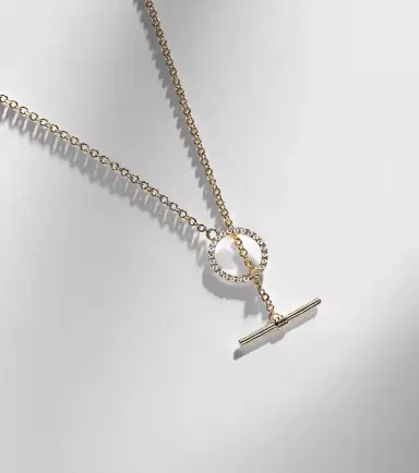 STONE AND STRAND 10kt gold necklace with diamonds | Thumbnail 3