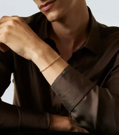 Sydney Evan 14kt gold chain bracelet | Thumbnail 2